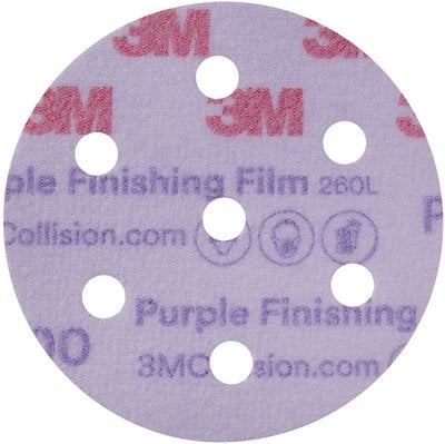 mmm51584-c-3m-hookit-purple-finishing-film-disc-7-hole-90-mm