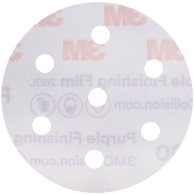 mmm51584-b-3m-hookit-purple-finishing-film-disc-7-hole-90-mm